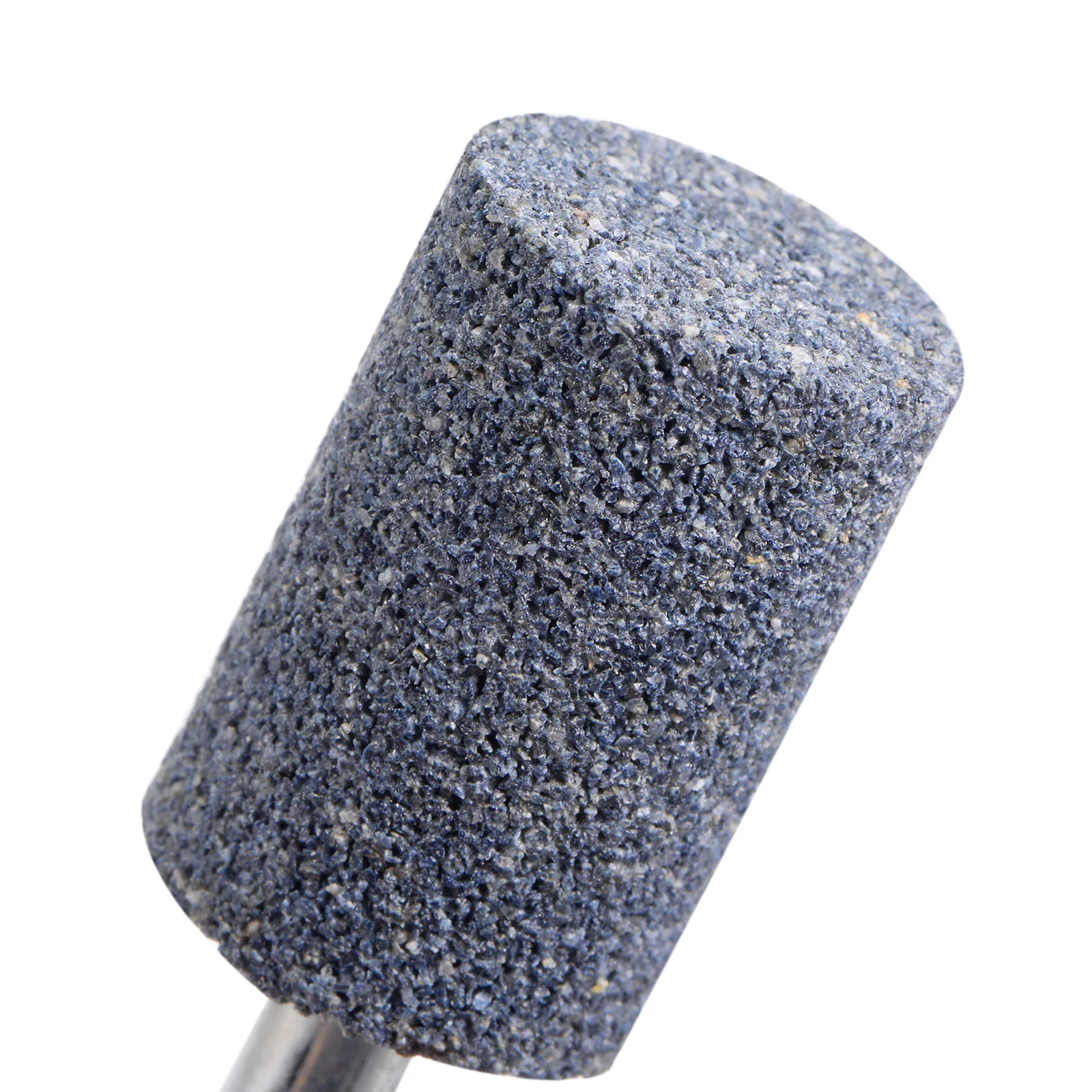 Uxcell 4pcs Abrasive Mounted Stone 1/4" Shank 0.8" Cylindrical Corundum Grinding Head - Image 3