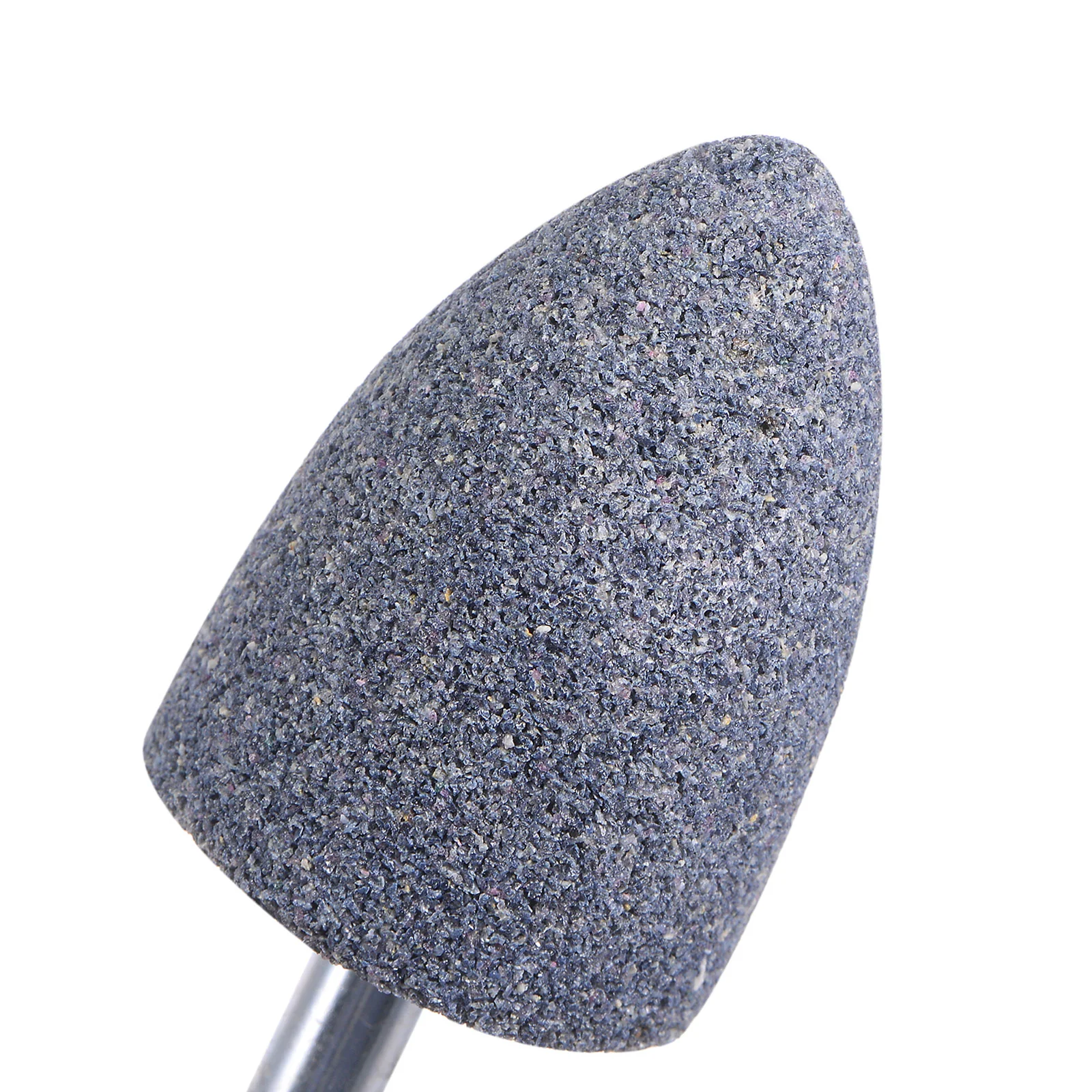 Uxcell Abrasive Mounted Stone 1/4" Shank 1.18" Dia Conical Corundum Grinding Head - Image 3