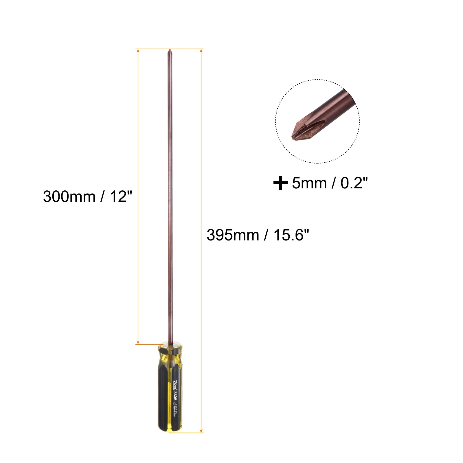Long Phillips Screwdriver Shank CR-V Cross Head Magnetic Screwdrivers for Industry Automobile Repair - Image 17