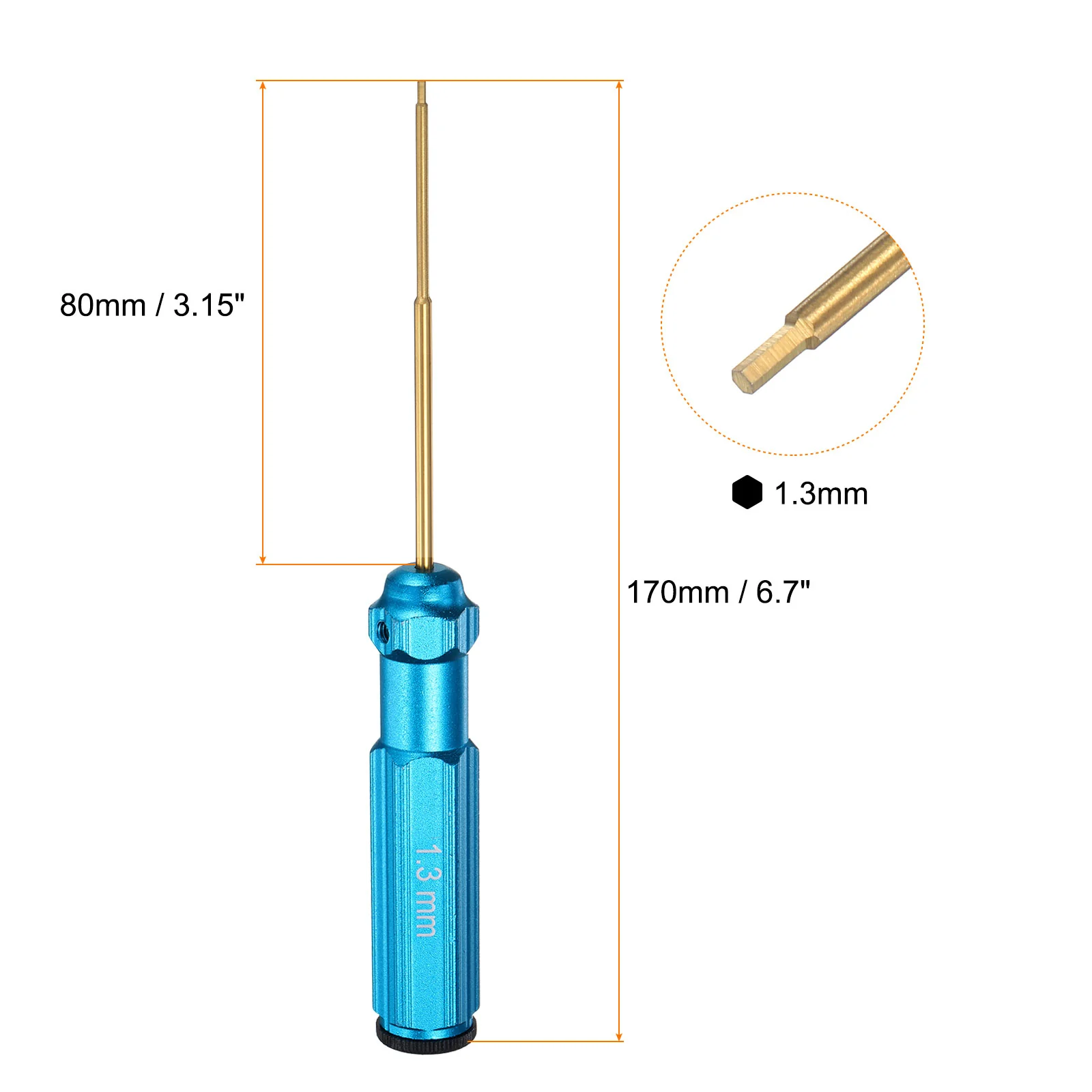 RC Hex Screwdriver Titanium Hexagon Screwdrivers Wrench RC Hex Driver Repair Tool for Models Car Helicopter Boat - Image 32