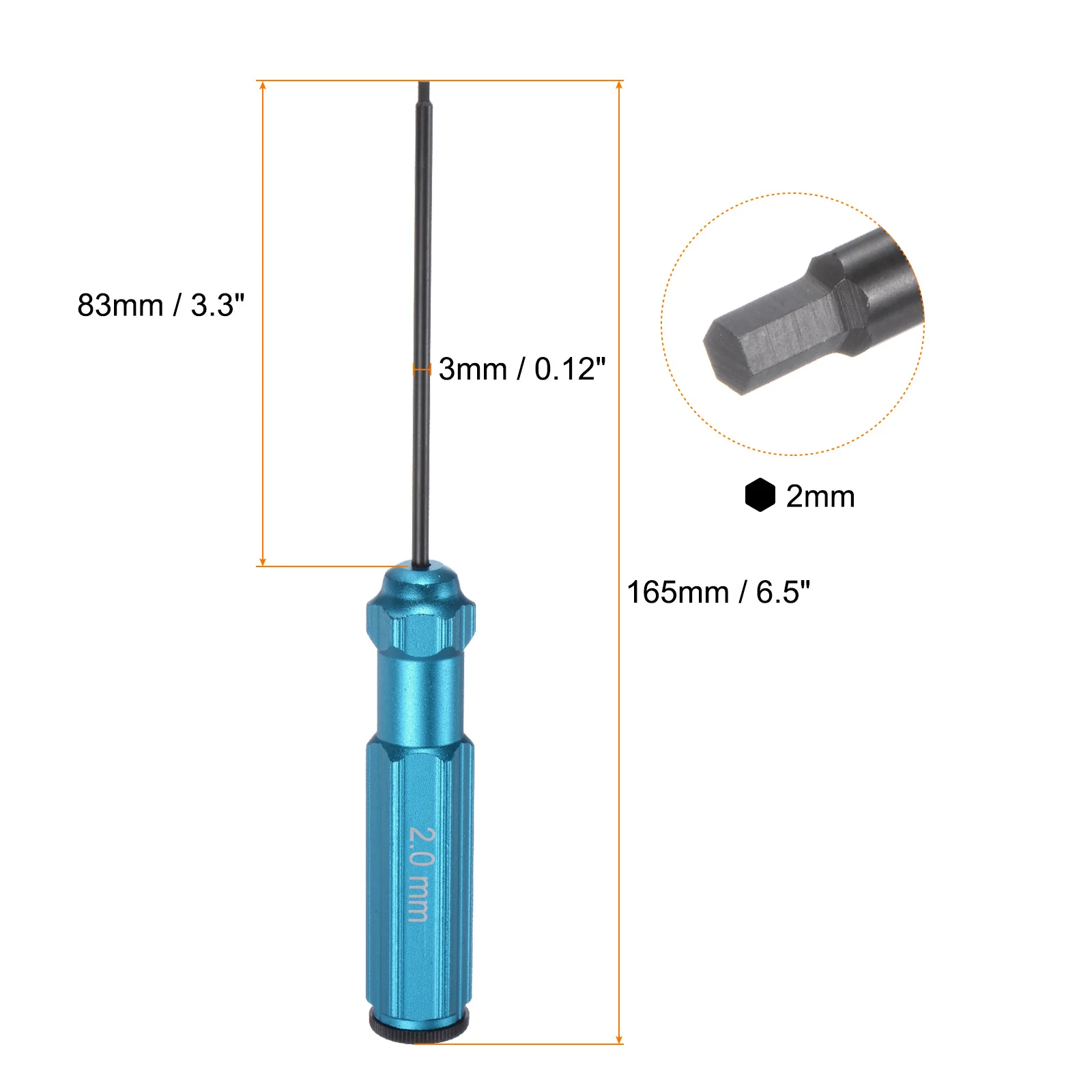 RC Hex Screwdriver Hexagon Screwdrivers Wrench RC Hex Driver Repair Tool for RC Models Boat - Image 14
