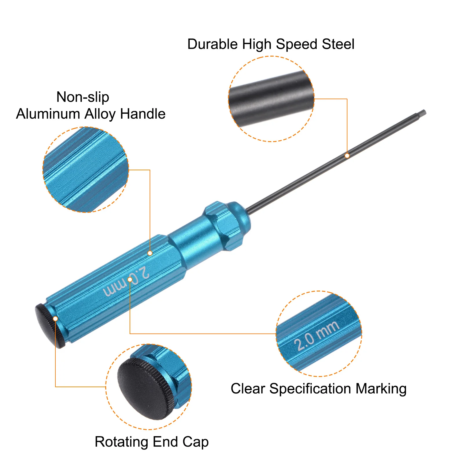 RC Hex Screwdriver Hexagon Screwdrivers Wrench RC Hex Driver Repair Tool for RC Models Boat - Image 16