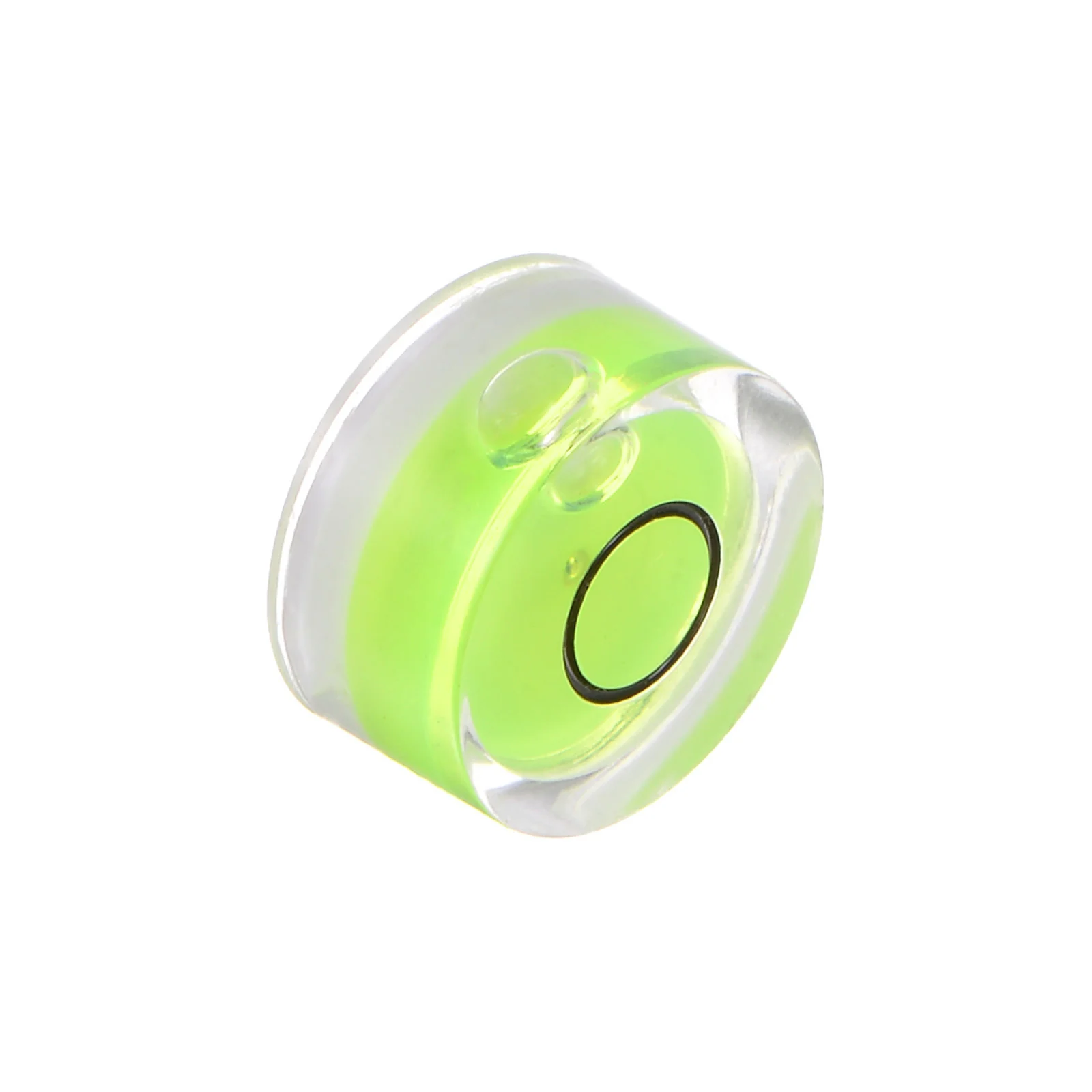Round Bubble Level 12x6mm Mini Circular Bullseye Spirit Levels, Lime - Image 3