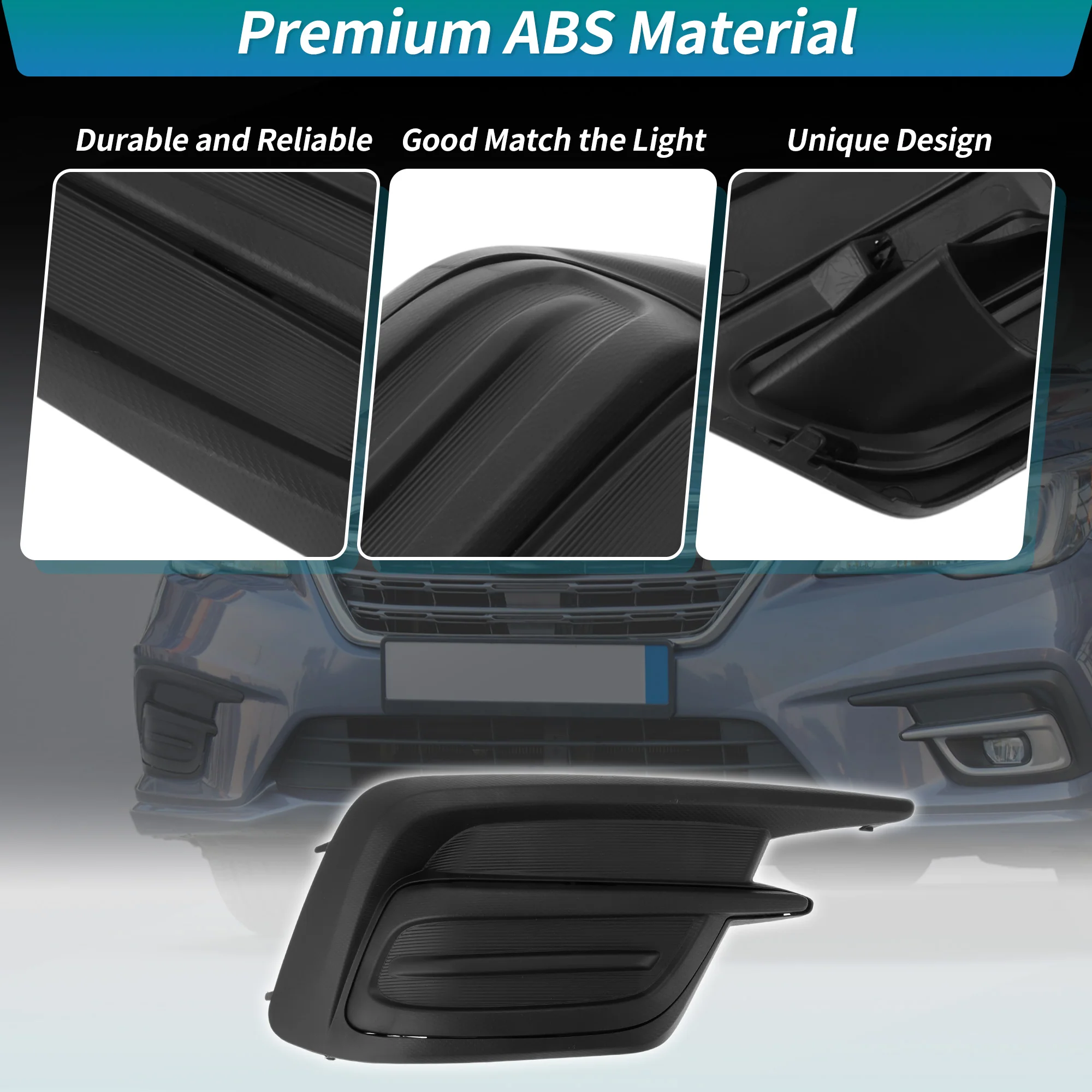 Passenger Side Fog Light Grill for Subaru Legacy 2018 2019 No.57731AL56A - Image 6