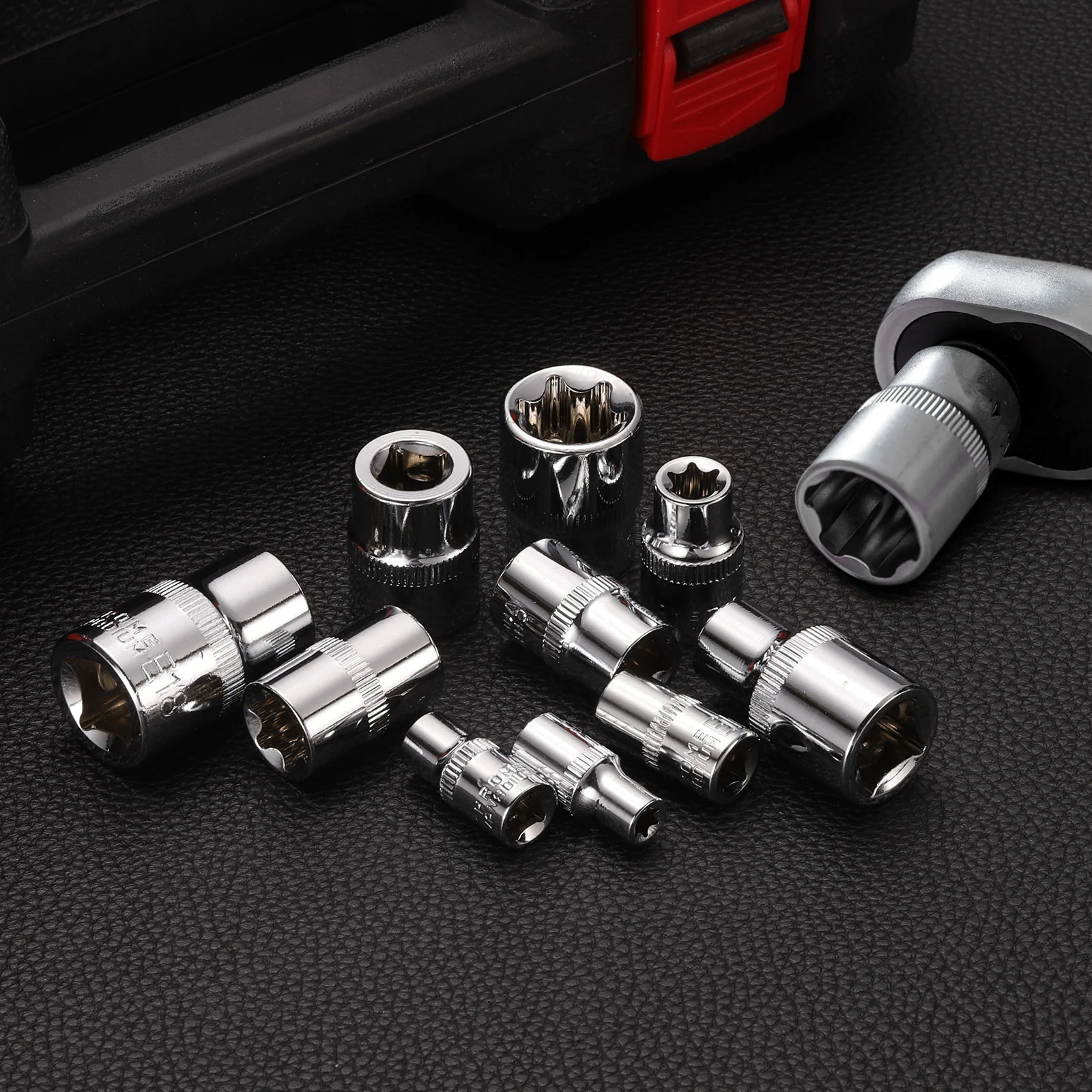 2pcs E-Torx Socket 1/4" Drive E5 External Torx Deep Socket 1" Star Sockets - Image 6