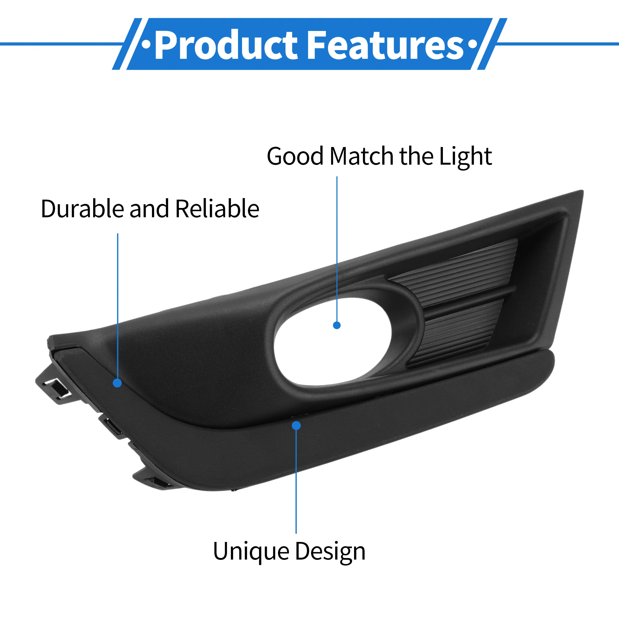 Front Right Fog Light Grill No.71106TLAA21 for Honda CR-V 2017-2019 - Image 6