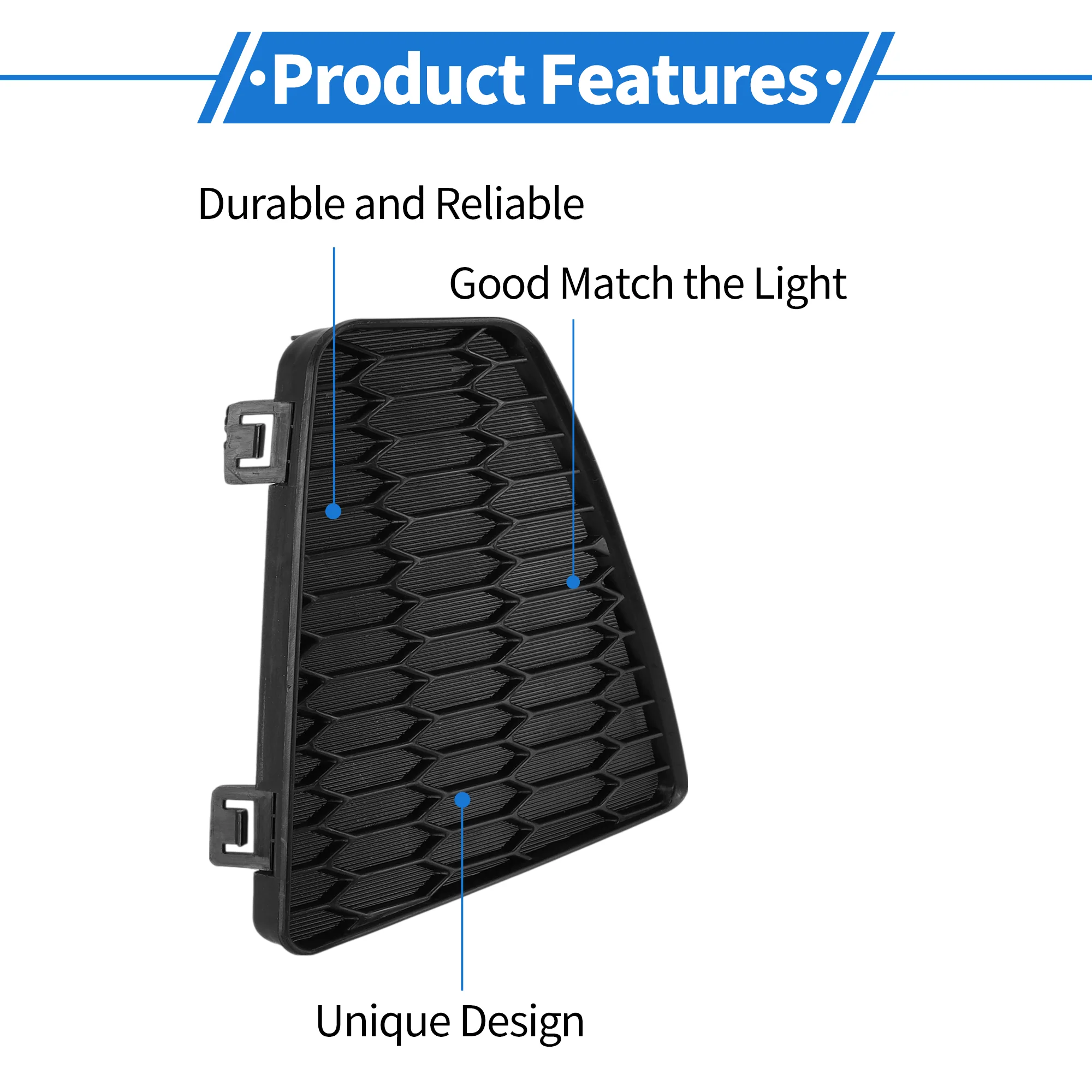 Front Right Fog Light Grill No.71502T5RA00 for Honda Fit 2015-2017 - Image 6
