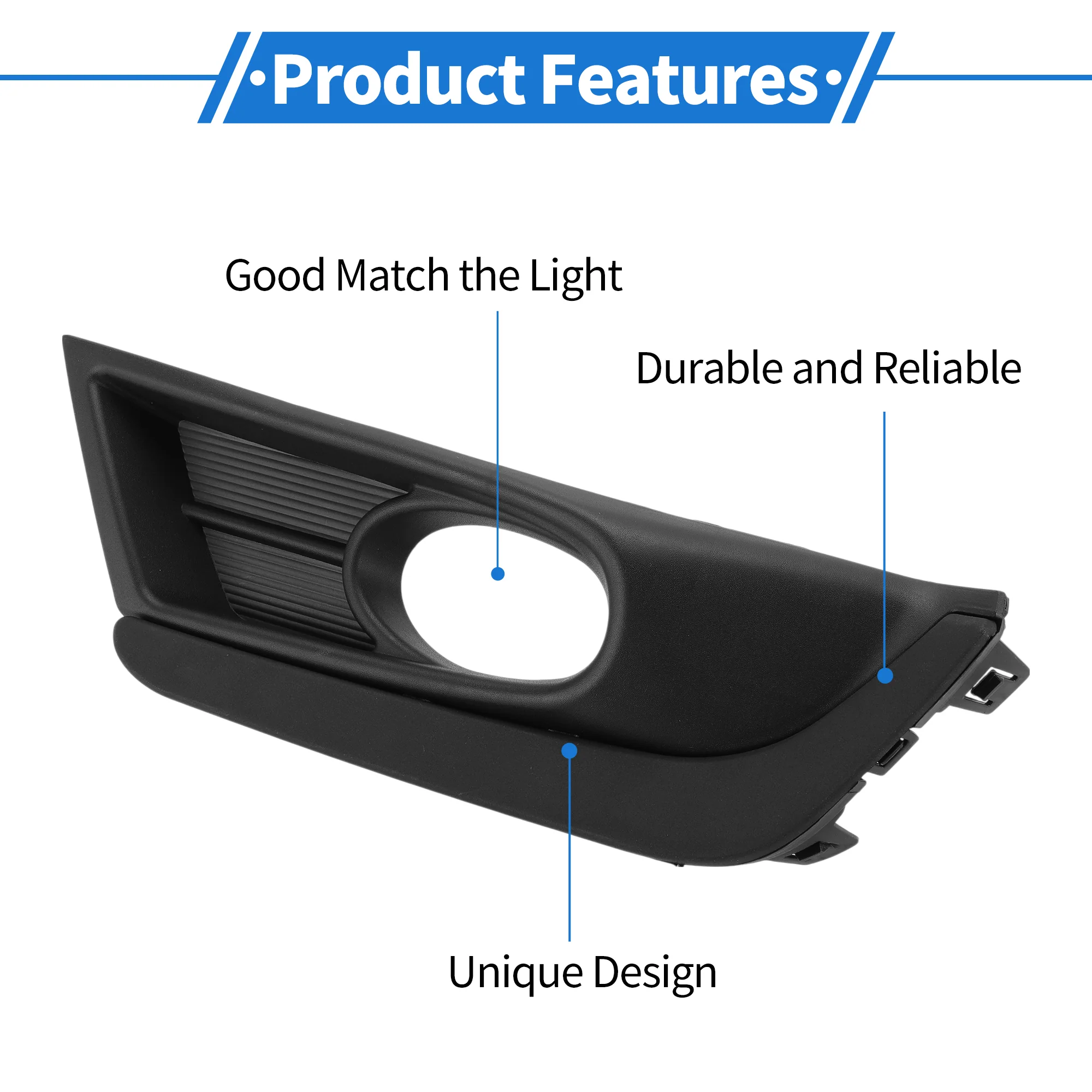 Front Left Fog Light Grill No.71156TLAA21 for Honda CR-V 2017-2019 - Image 6