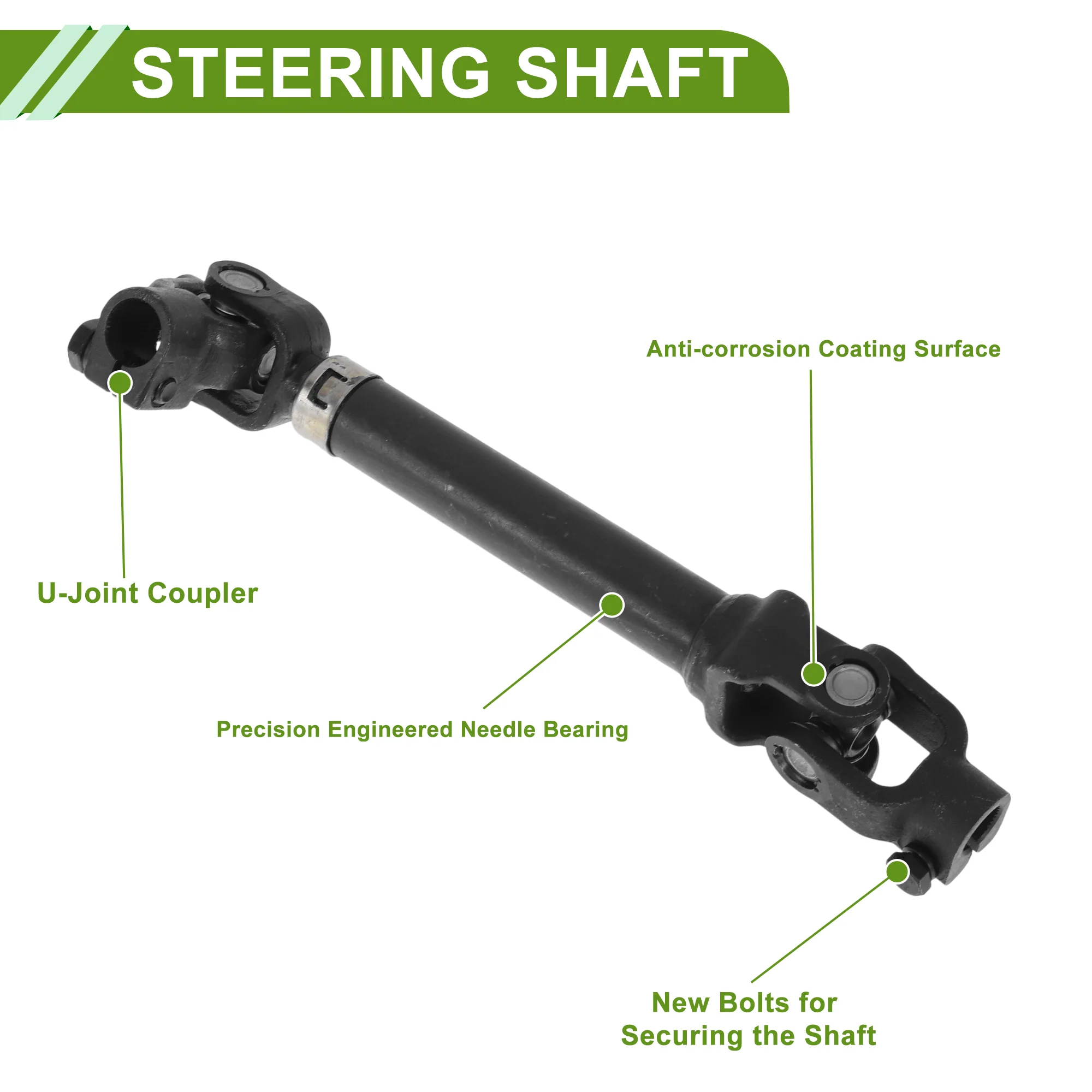 Steering Column Shaft for Hyundai Elantra GT 2013-2015 No.564003X002 Metal - Image 4