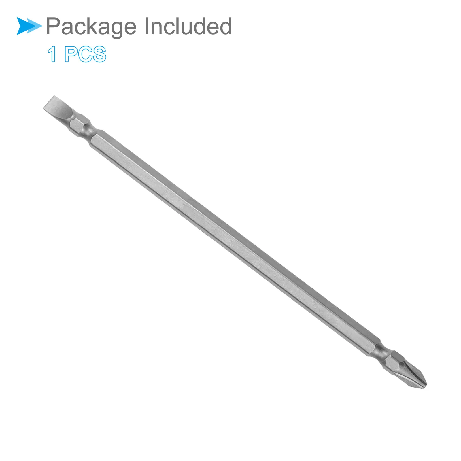 Phillips-Slotted Screwdriver Bit 150mm PH2/SL6 1/4 Inch Hex Shank Magnetic 1Pcs - Image 5