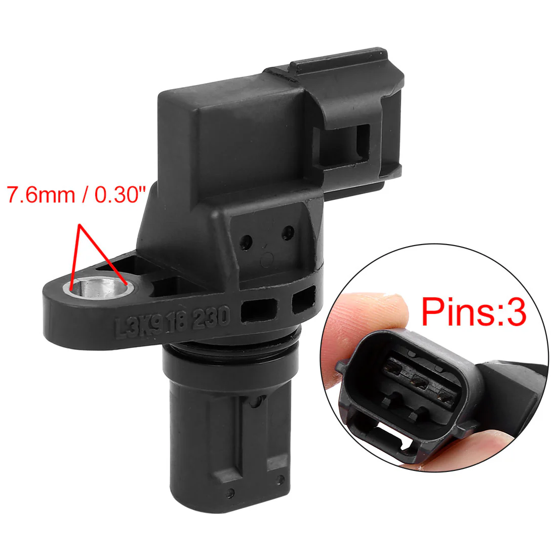 Uxcell L3K9-18-230 Vehicle Camshaft Position Sensor Replacement for Mazda 3 CX-7 - Image 4